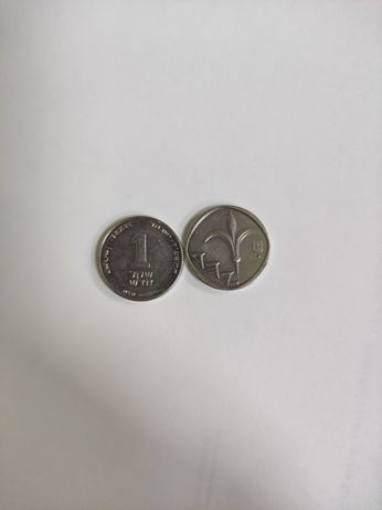 Продам монету 1 новый шекель