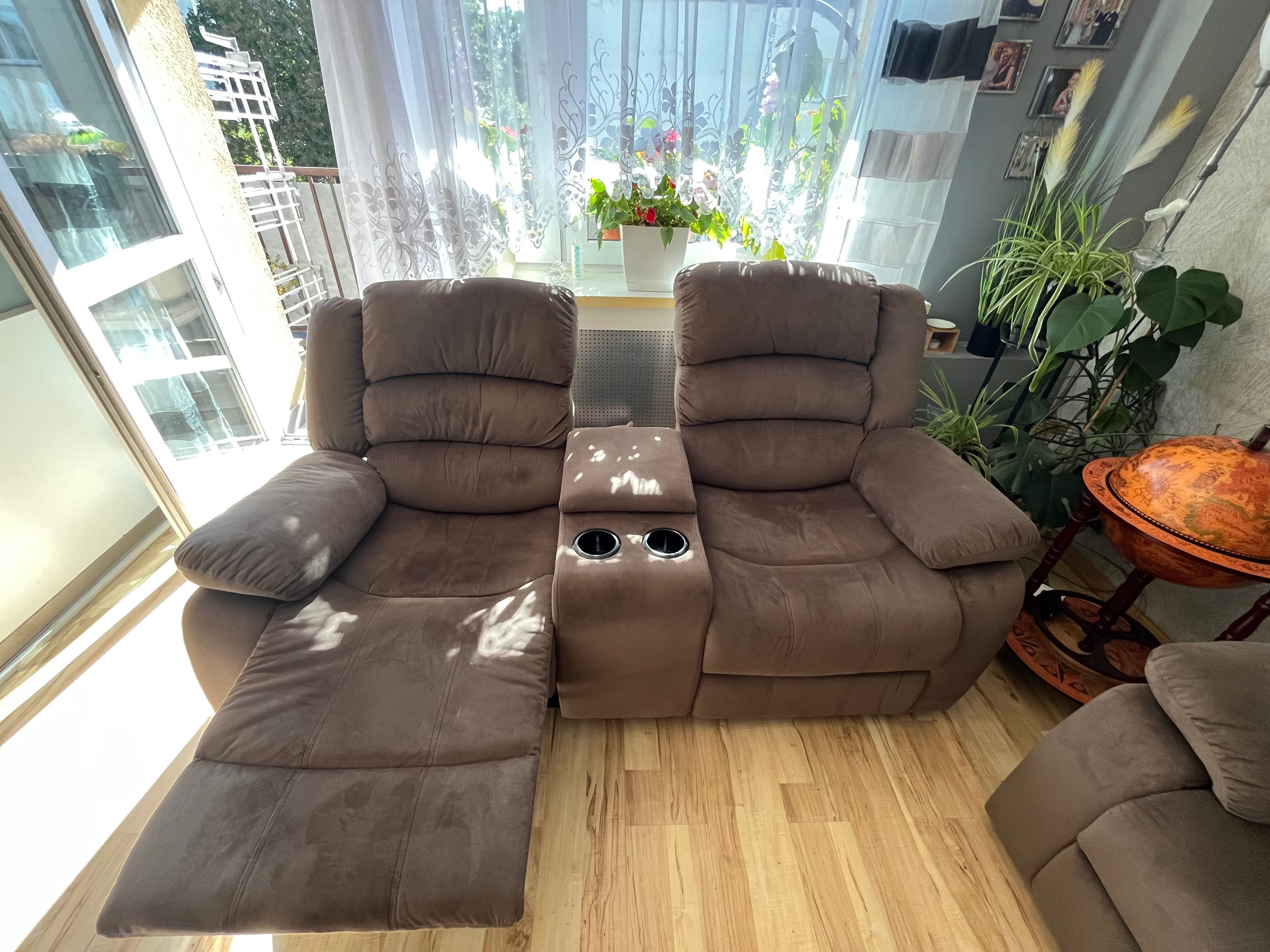 Komplet wypoczynkowy z funkcją RELAX