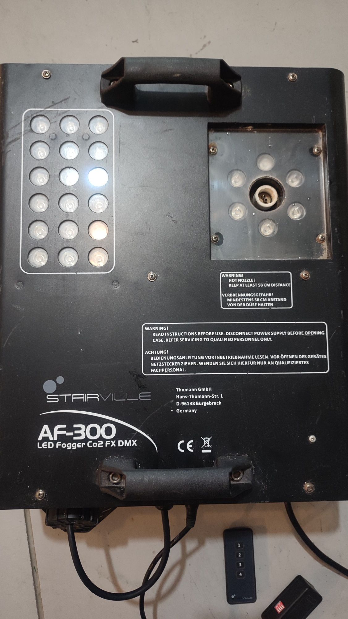 Máquina de Fumo 3000w Vertical com Led's