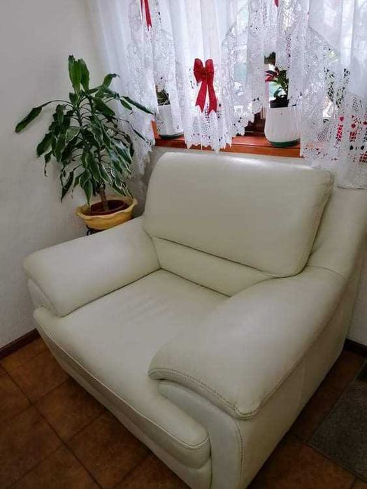 Poltrona em pele