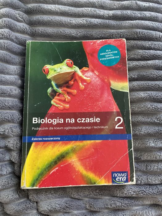 Podręcznik Biologia na czasie 2 Nowa Era Zakres rozszerzony