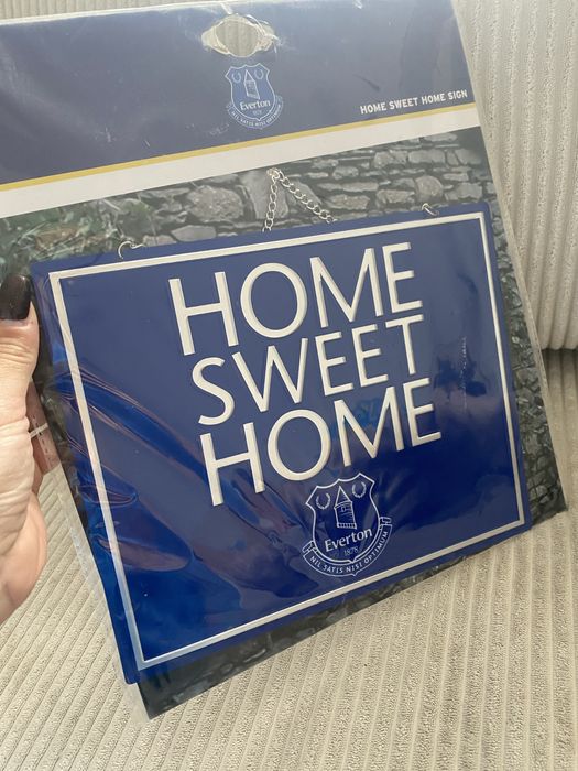 Metalowa tabliczka Everton