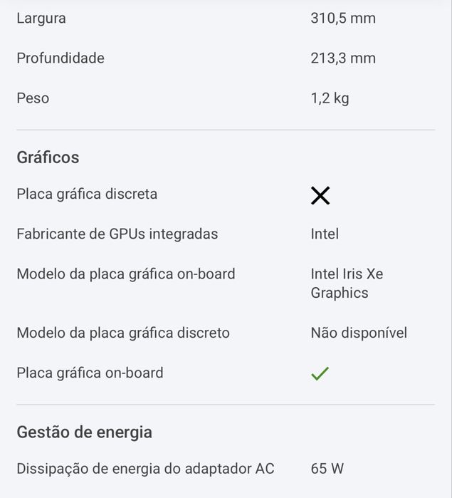 Portatil Acer swift5 14”