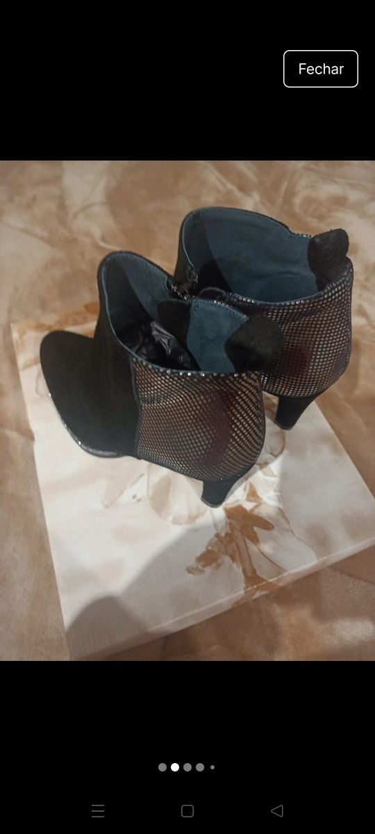 Botas de mulher n.36 em pele  novas marca Myma