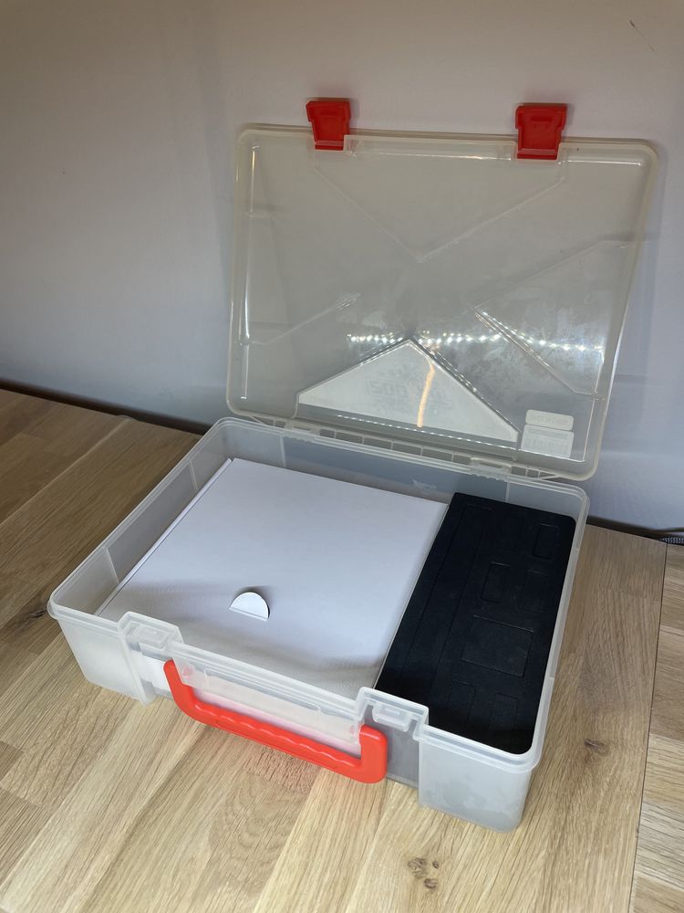 Walizka plastikowa 27x20x9 pojemnik do transportu drona FPV