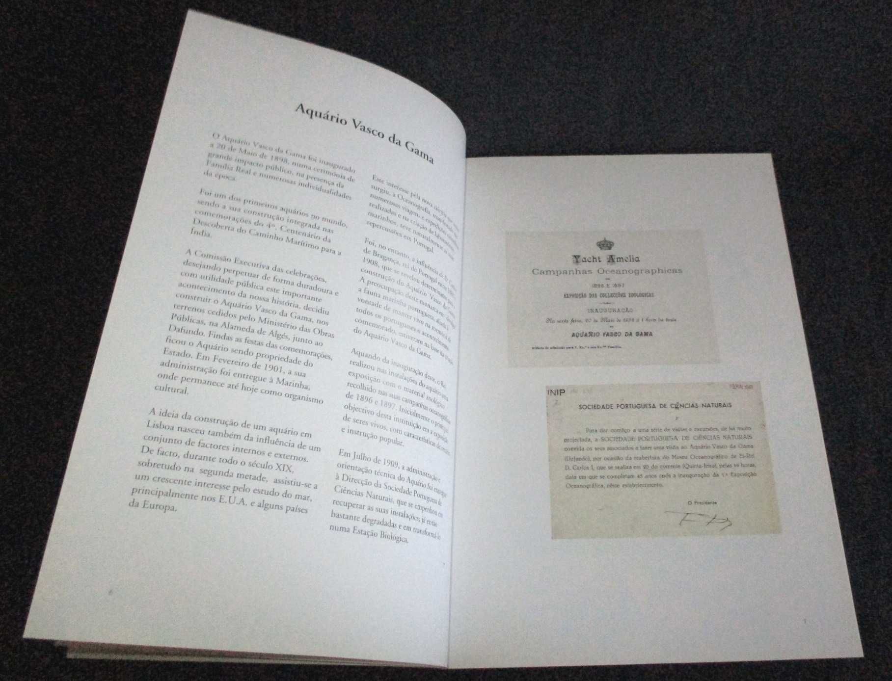 100 Anos do Aquário Vasco da Gama Homenagem a D. Carlos de Bragança