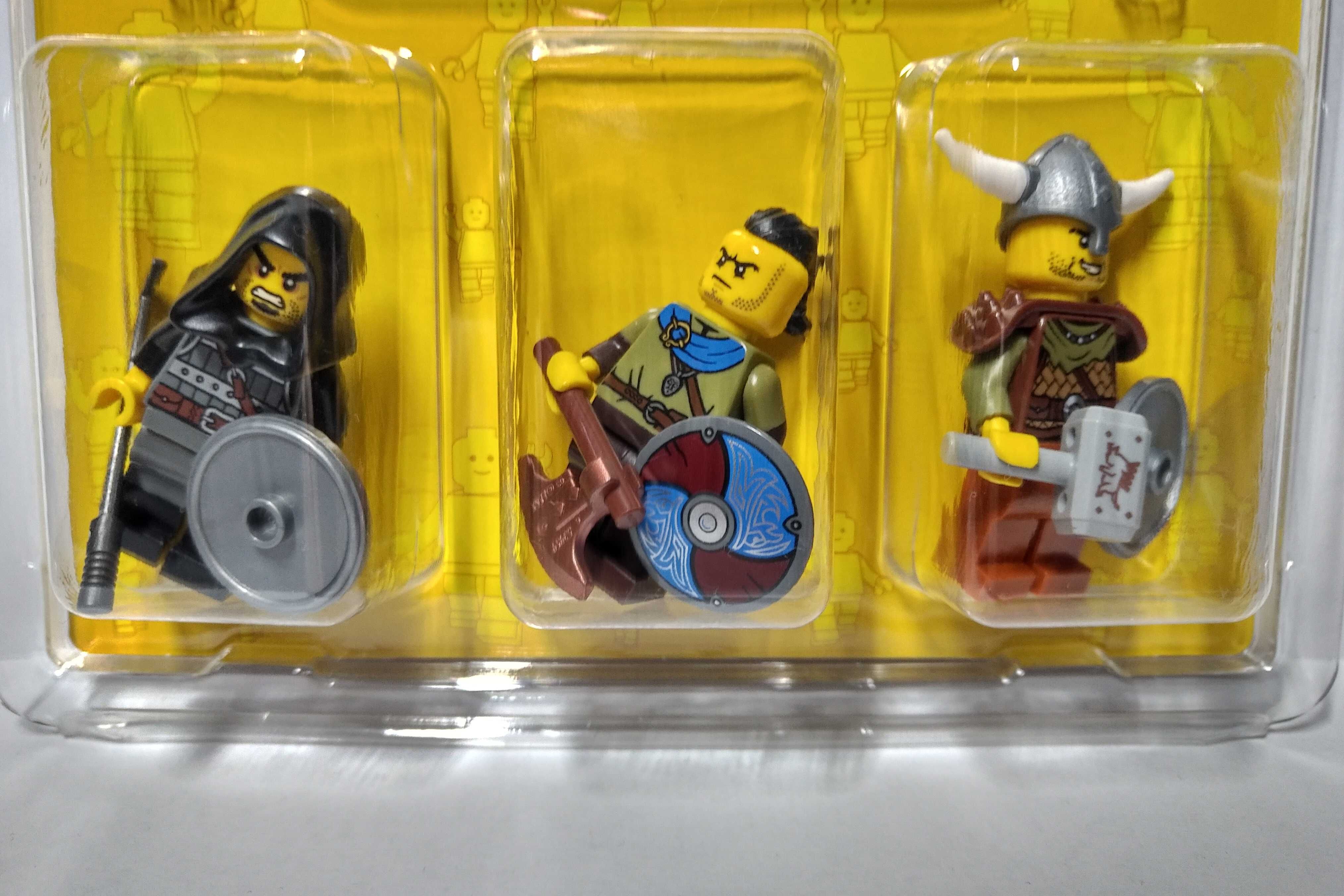 Lego 3 figurki blister Castle zamek rycerze wikingowie wojownicy #10
