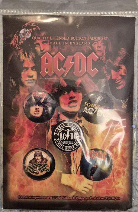 Band Button Badge Set