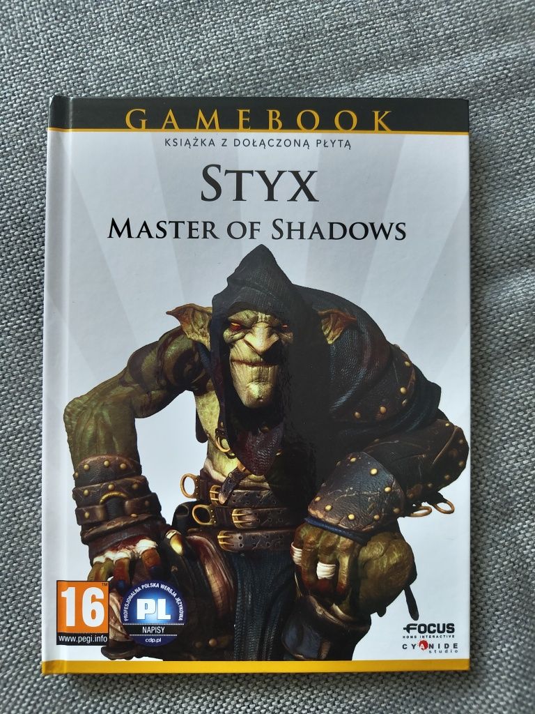 Styx Master Of Shadows PC Box Pudełko Gamebook