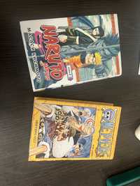 Книги манга Naruto 2 том, One Piece 3 том