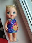 Кукла baby alive кормить пластилином