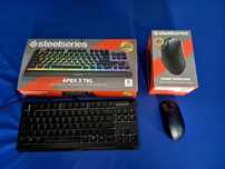 Zestaw Klawiatura Steelseries Apex 3 Tkl+Myszka Prime Wireless Zamiana