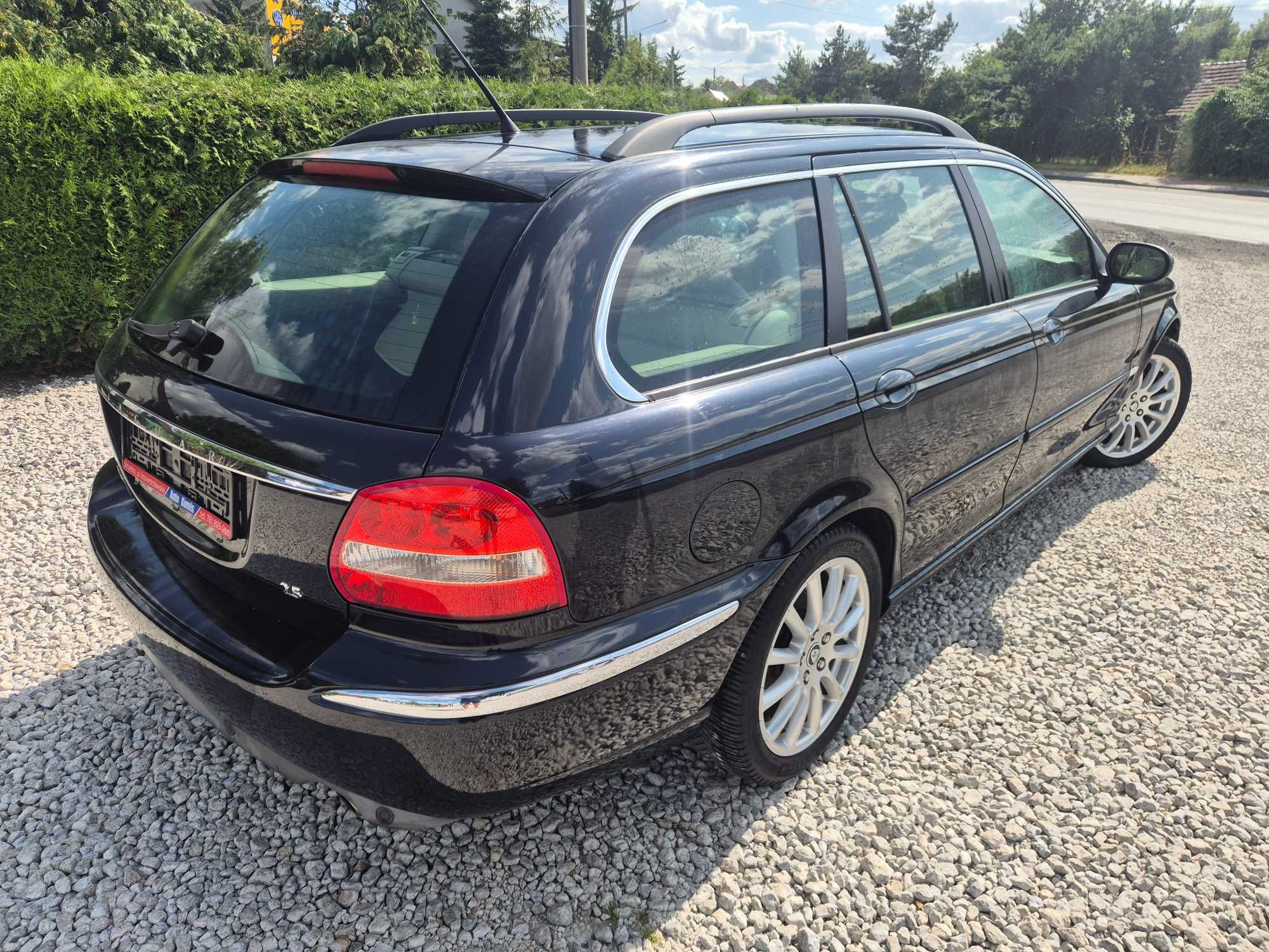 Jaguar X-TYPE niski przebieg, czujniki przód tył, skóra