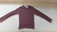 Sweter  dla dziewczynki na 12-13  lat fioletowy brąz bluza 146- 152cm