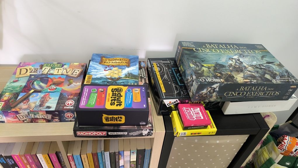 Vendo conjunto de boardgames