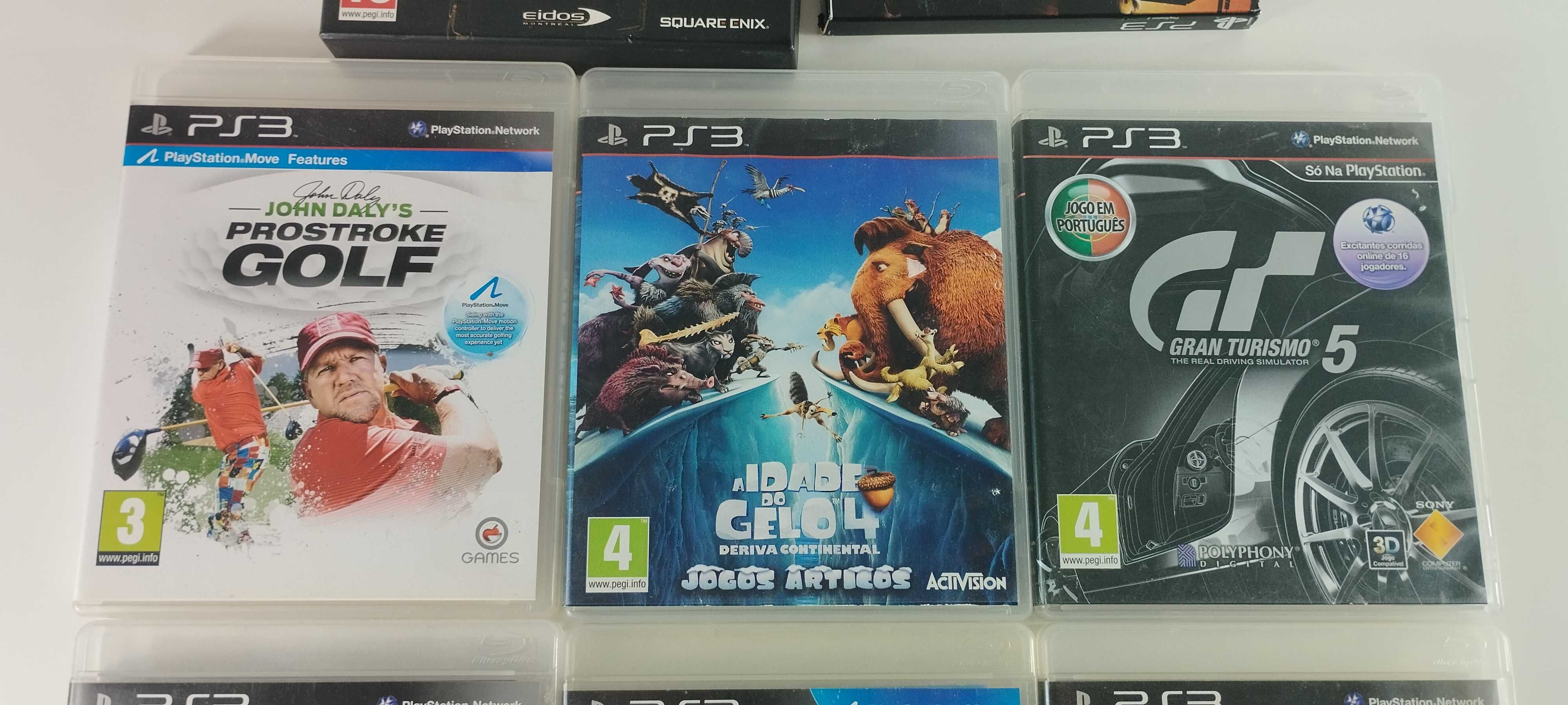 Lote 8 Jogos Playstation 3 PS3
