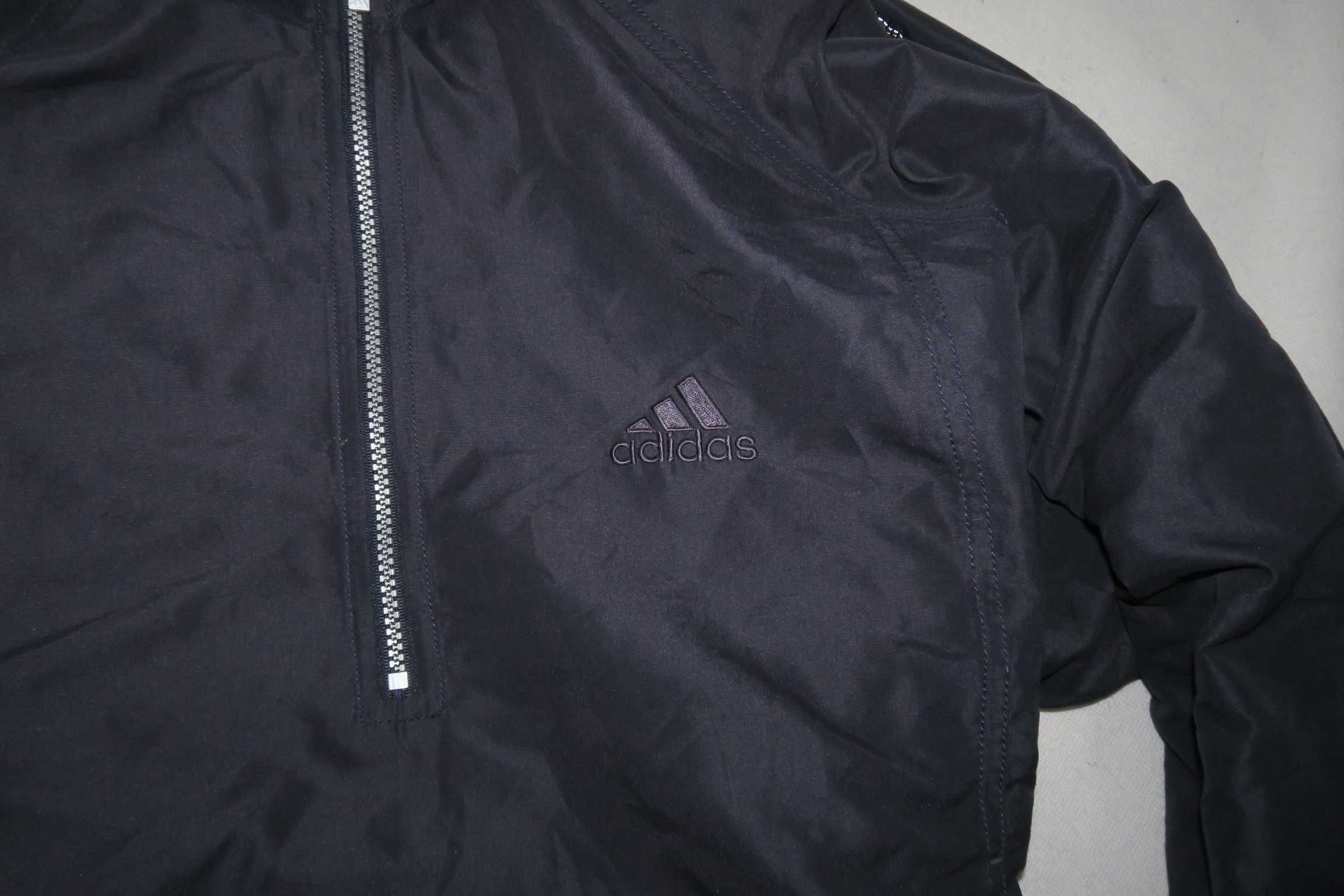 Adidas  kurtka ocieplana polarem vintage M/L
