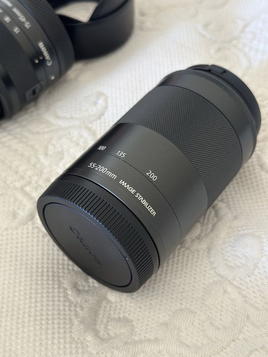 Canon M200 + Objetivas 15-45mm e 55-200mm