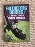 Livro “A batalha contra Ender Dragon” (Authentic Games)