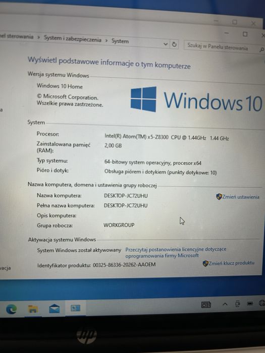 Laptop Notebook HP TPN1122 2w1 Dotykowy