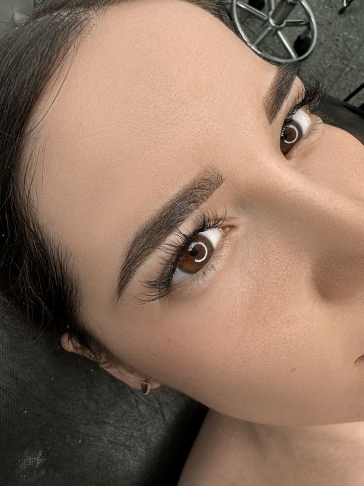 Перманент пудрове напилення брови стрілки губи перманентний макіяж