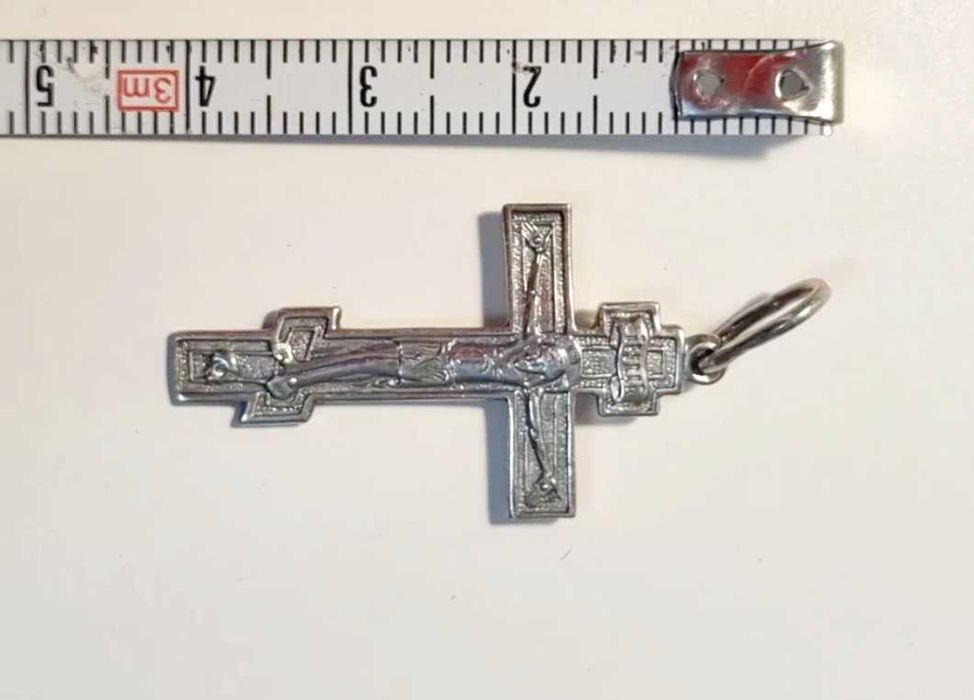 Крестик серебро, хрестик срібло