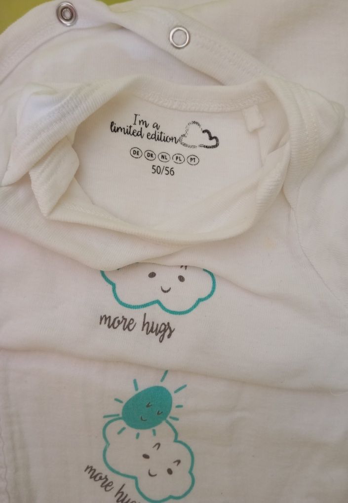 Conjunto body+fralda para bebé