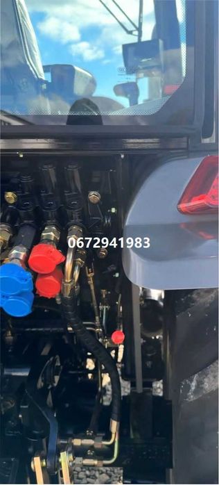 Мінітрактор Скаут 404 C компресор реверс примусова на широких колесах