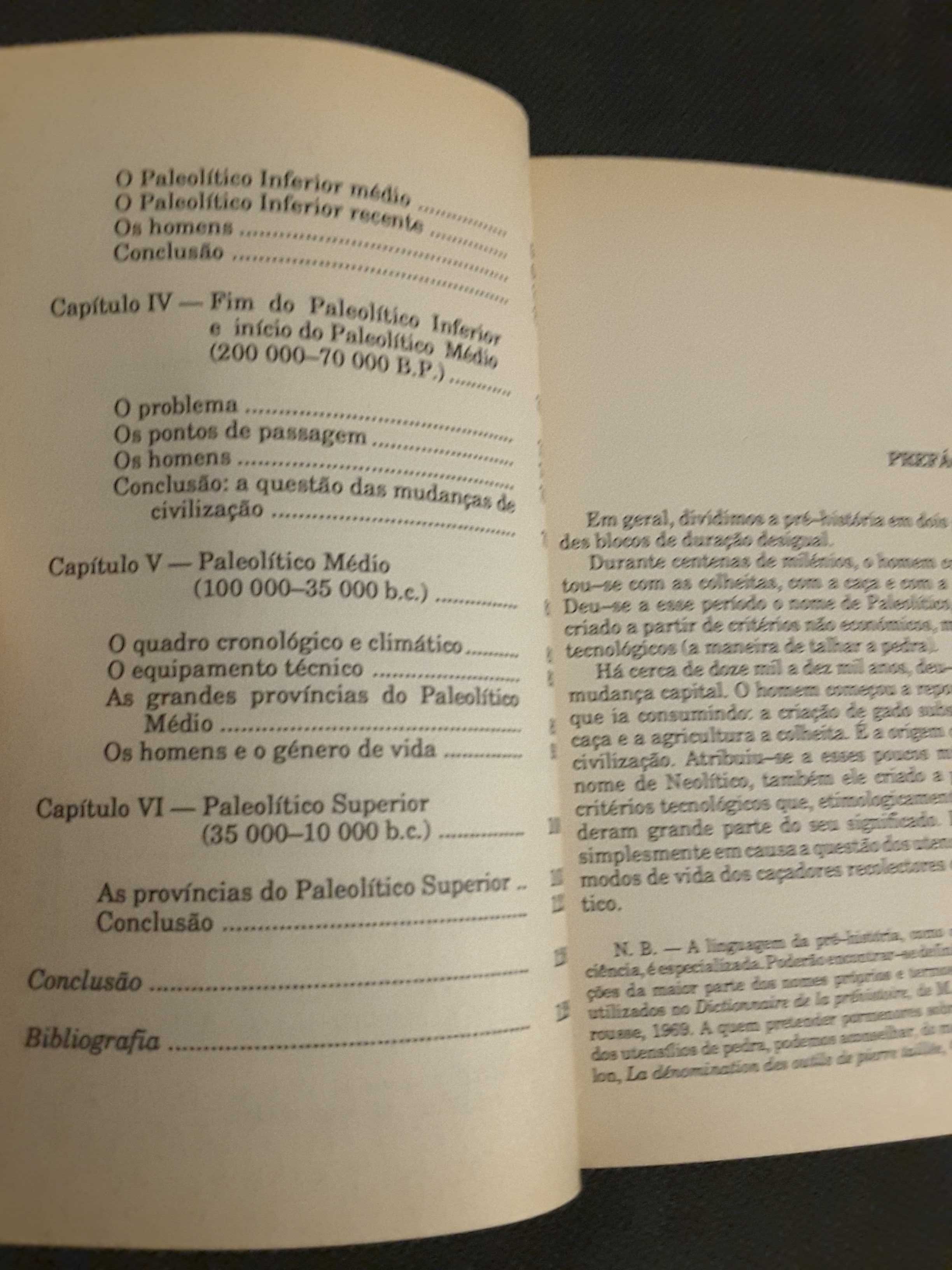 Paleolítico / Espártaco/ Divino Augusto/ Arte da Guerra