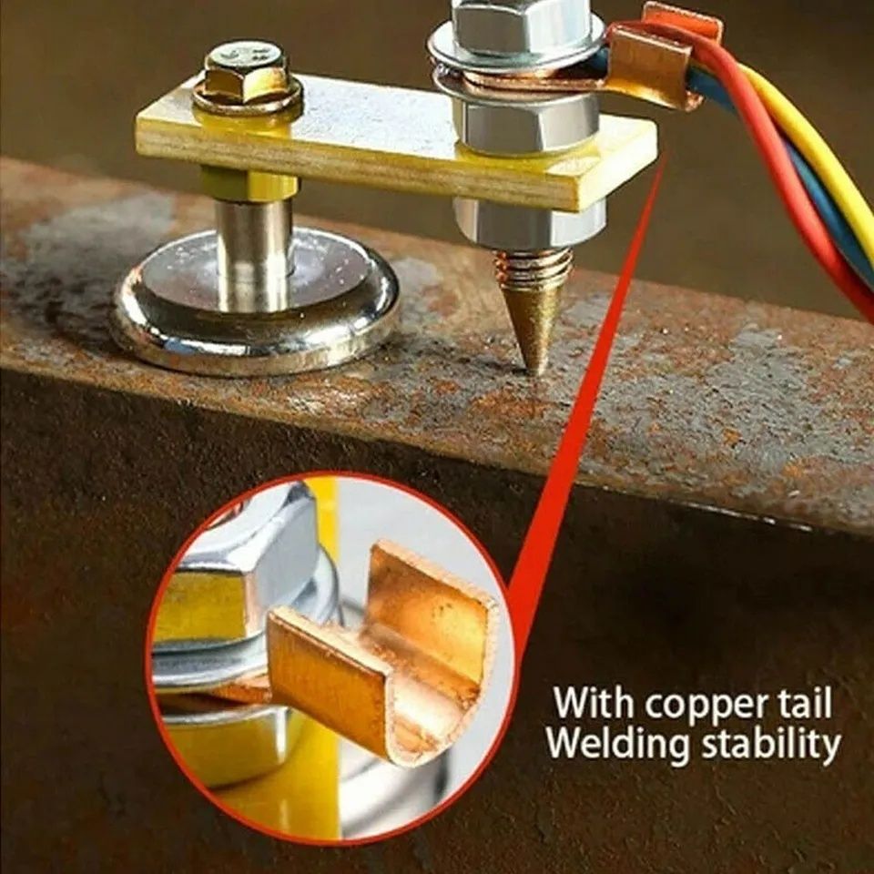 Магнітна клема маса для зварювання для споттера