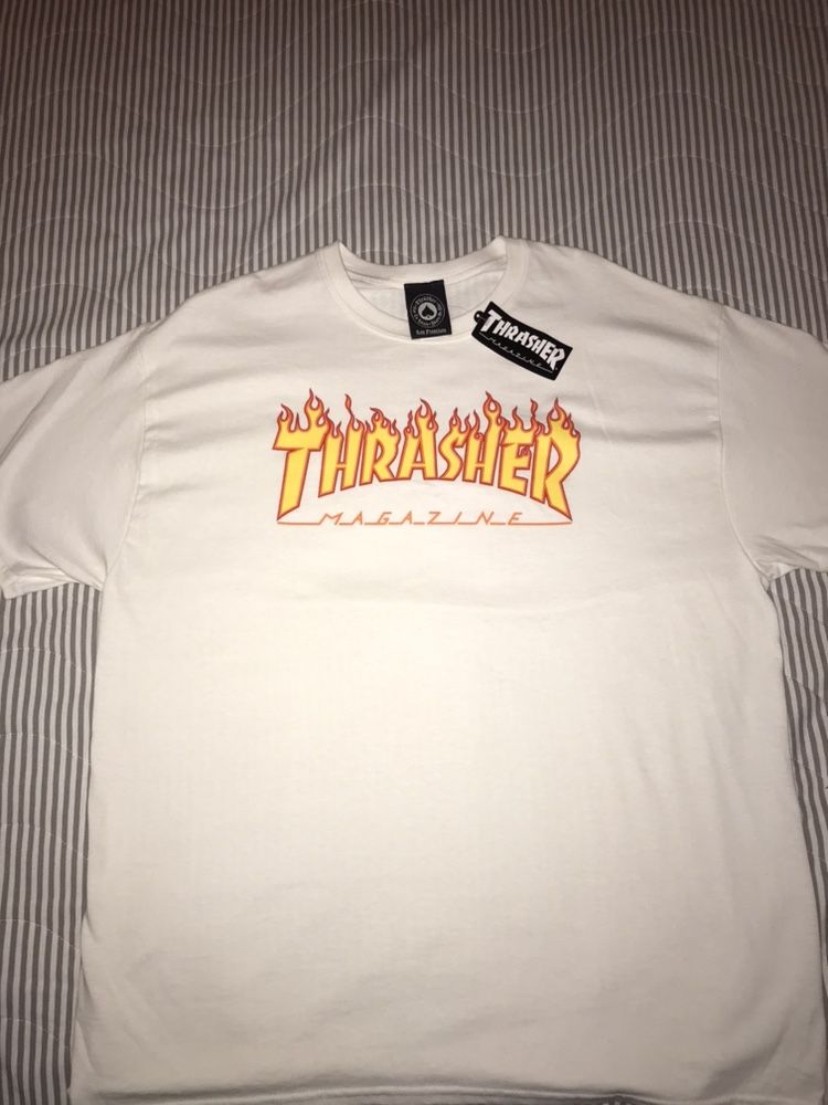 T-Shirt Thrasher Branca