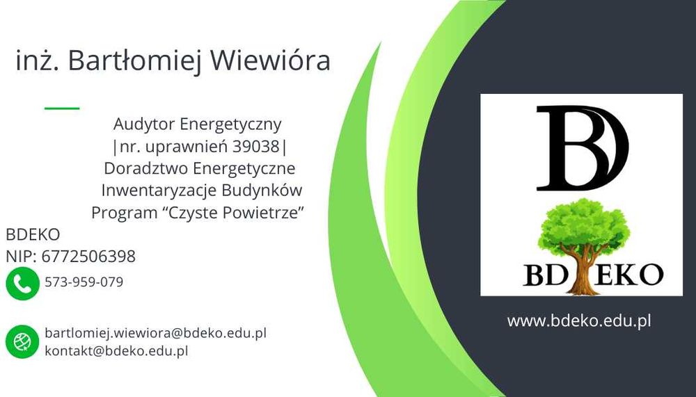 Audyt energetyczny + ŚCHE | Czyste Powietrze | Badanie termowizyjne
