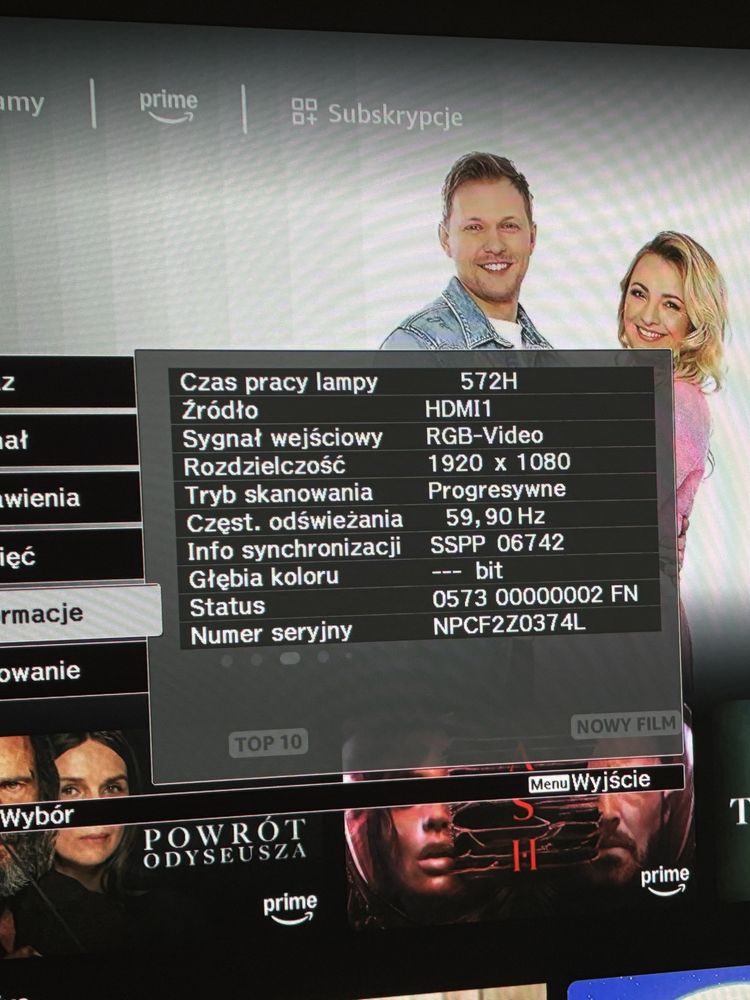 Projektor Epson EH TW3200