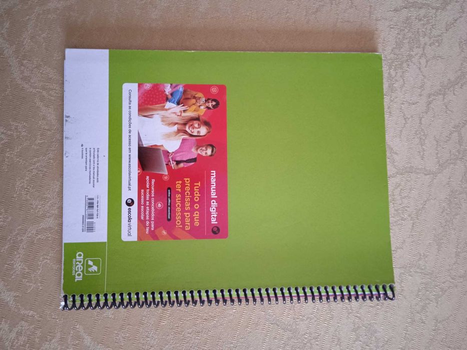 Caderno Missão: Ambiente 8 - Ciências Naturais - 8.º Ano (como novo)