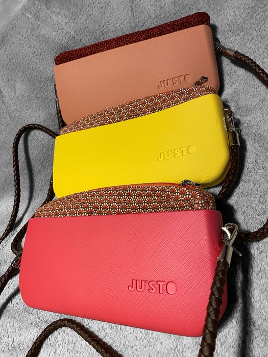 Сумка клатч оригінал Justo Ju’sto по типу O bag Італія