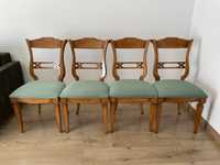 Zestaw 6 krzesel drewnianych