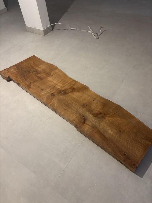 Blat z naturalnego drewna