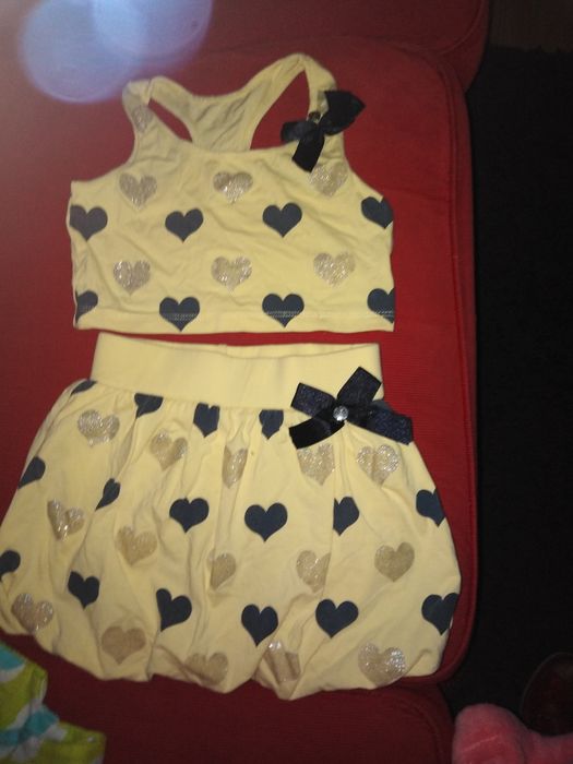 Komplet spódniczka i bluzeczka