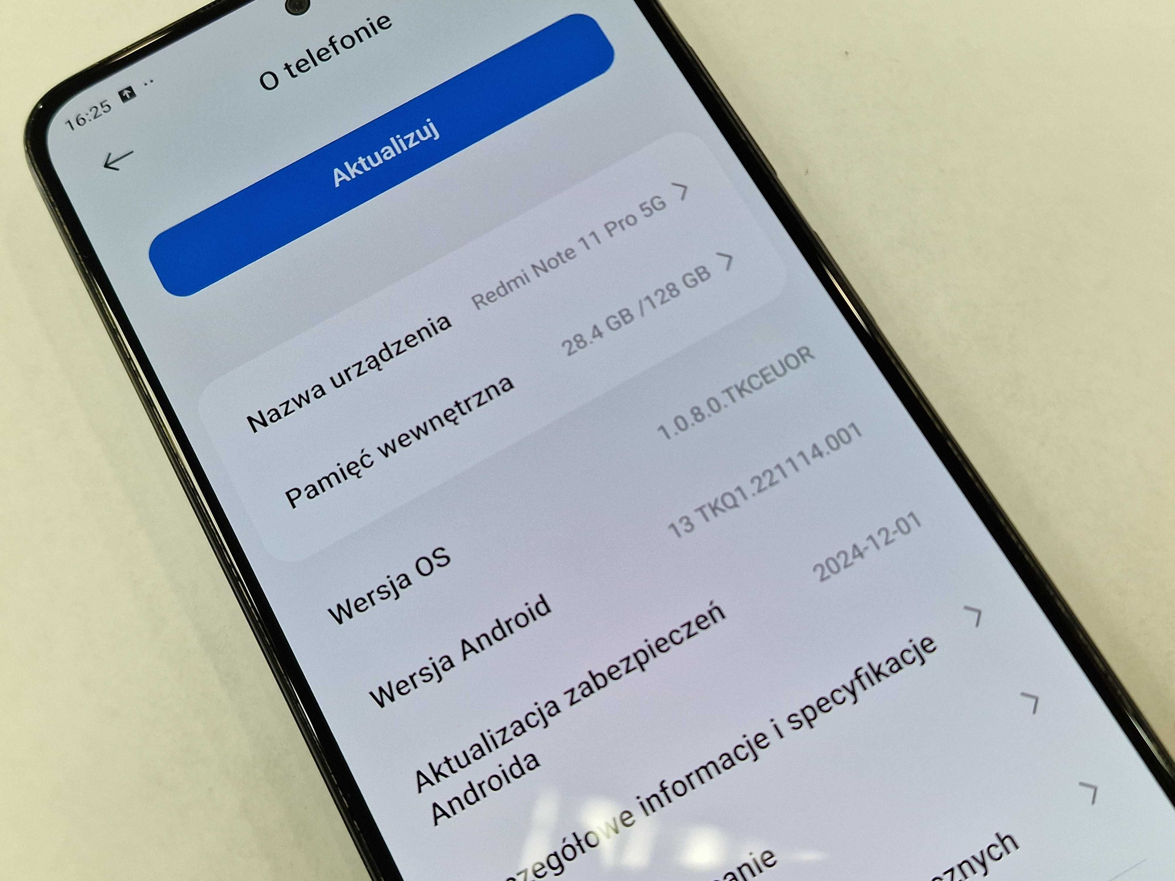 Xiaomi Redmi Note 11 PRO 5G Dual SIM/ 6GB/ 128GB/ Graphite Gray/ Gr A-