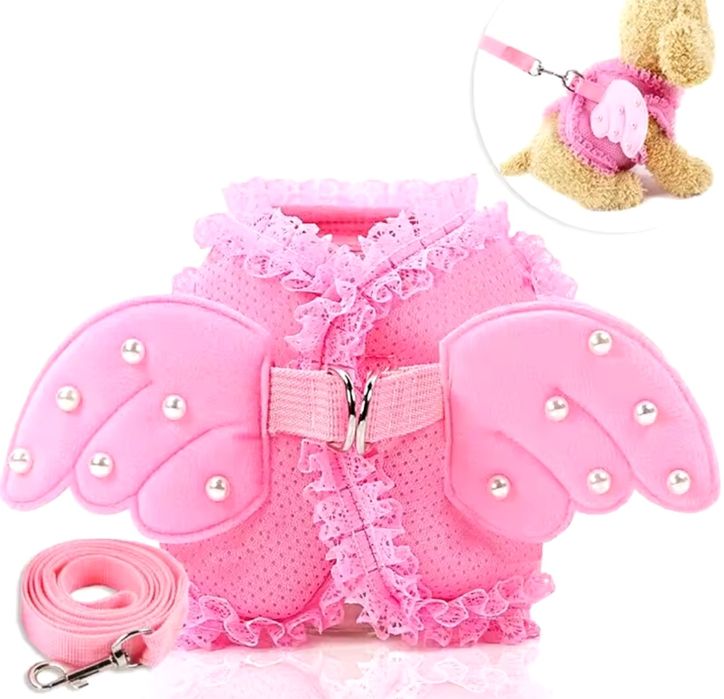 Szelki dla małego psa York pomeranian mlbuldog maltańczyk