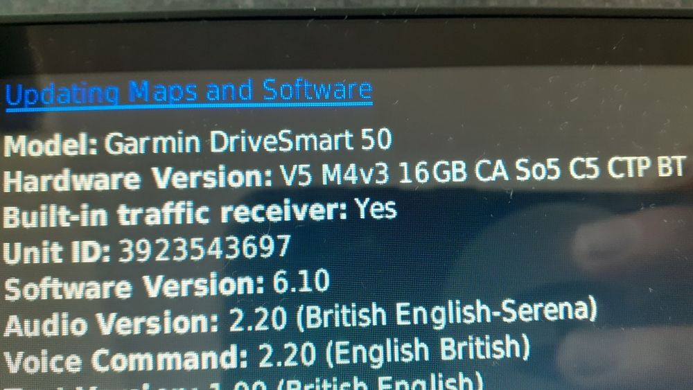 GPS Garmin Drivesmart 50