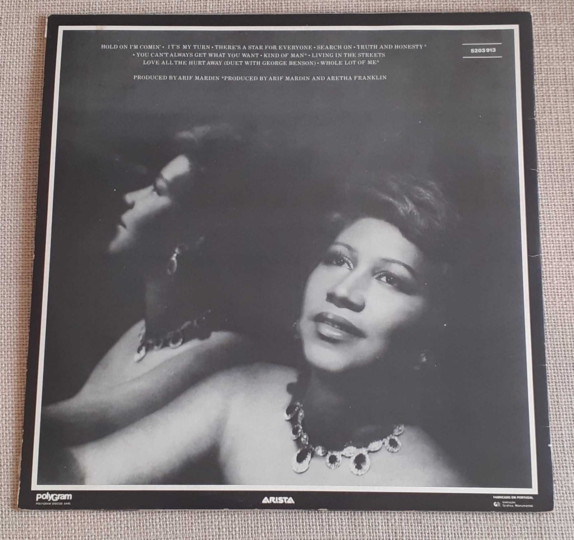 Disco LP vinil  Aretha Franklin & George Benson