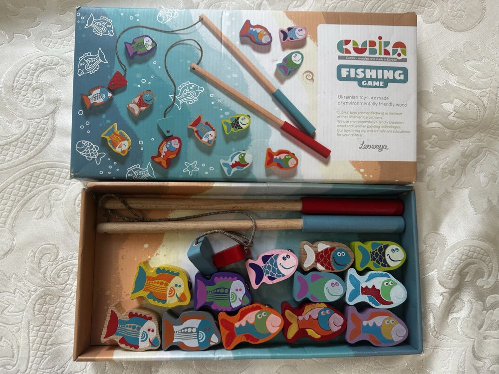 Деревяні розвиваючі іграшки Cubika
