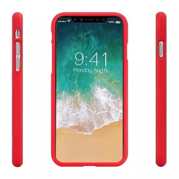 mercury soft iphone 14 plus 6,7" černo/červený