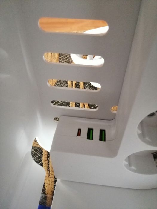 Listwa Zasilająca USB z Skrzynka, Gniazdo USB z Gniazdami 5 i Portami