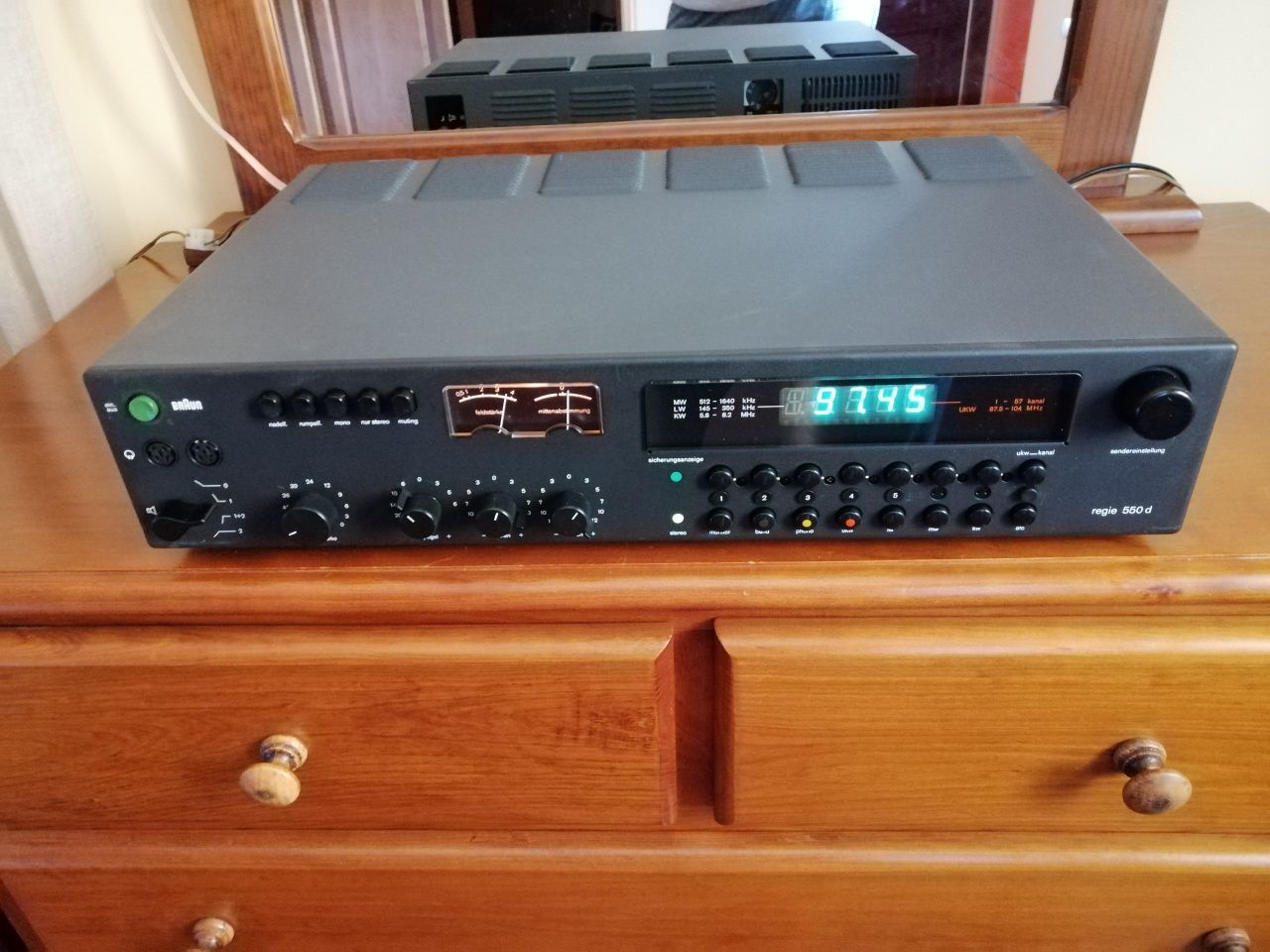 Braun regie 550d receiver