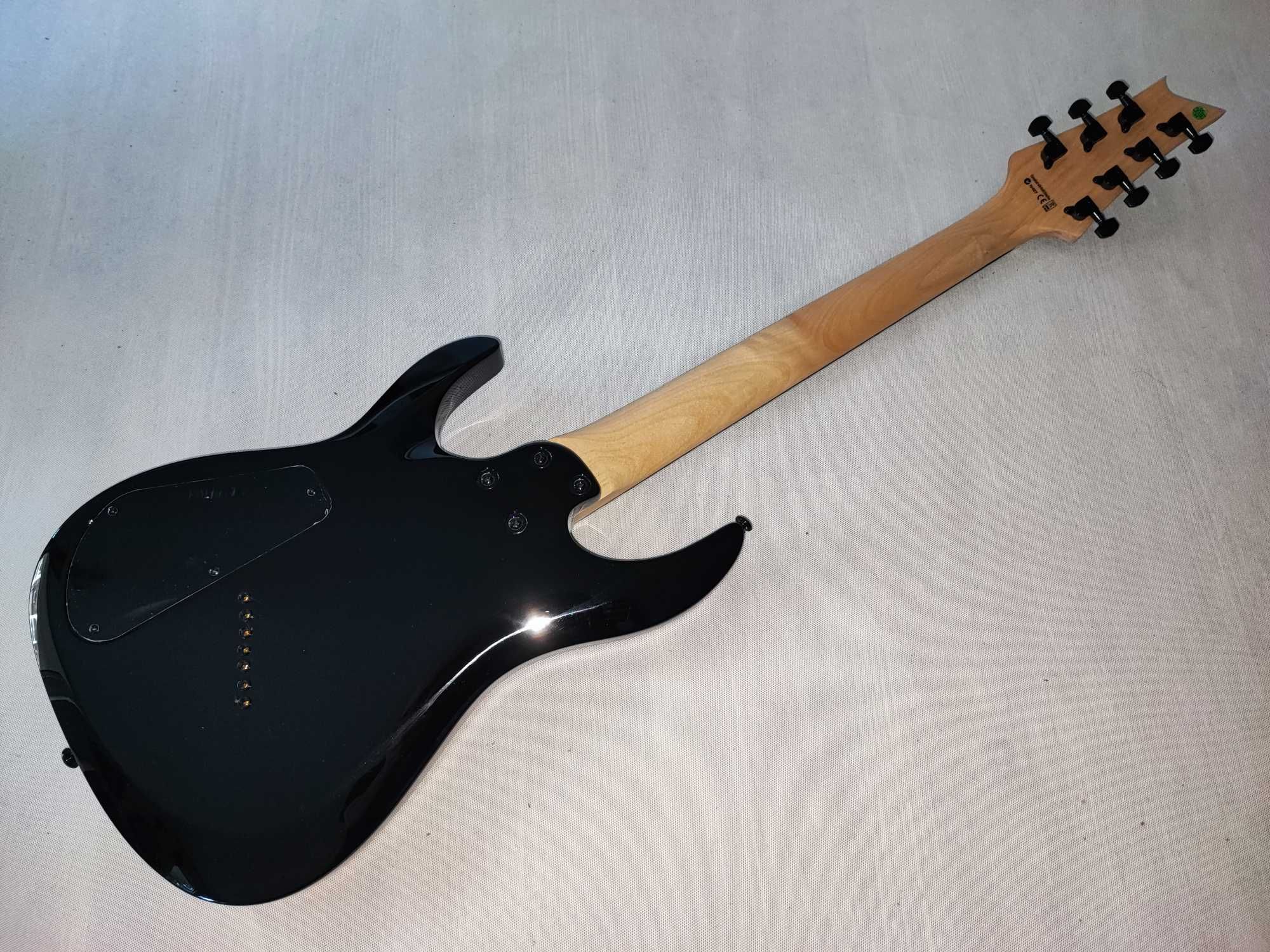 HARLEY BENTON R-457BK MultiScale nowa gitara 7-strunowa ustawiona