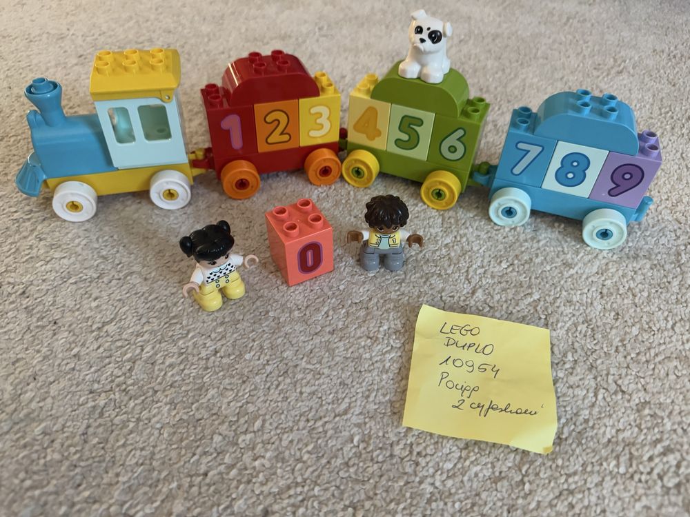 Lego Duplo Zestaw 10954 - pociąg z cyferkami