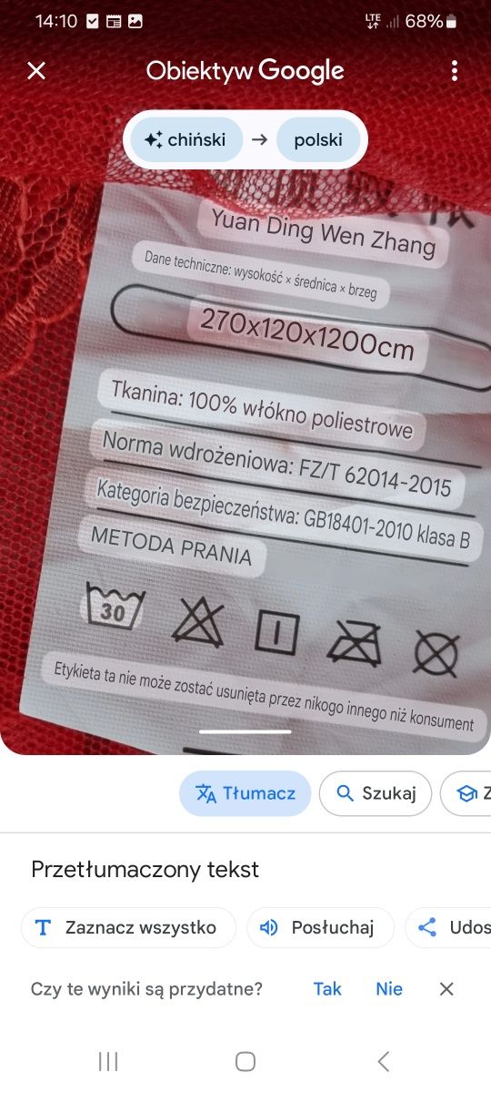 Baldachim moskitiera