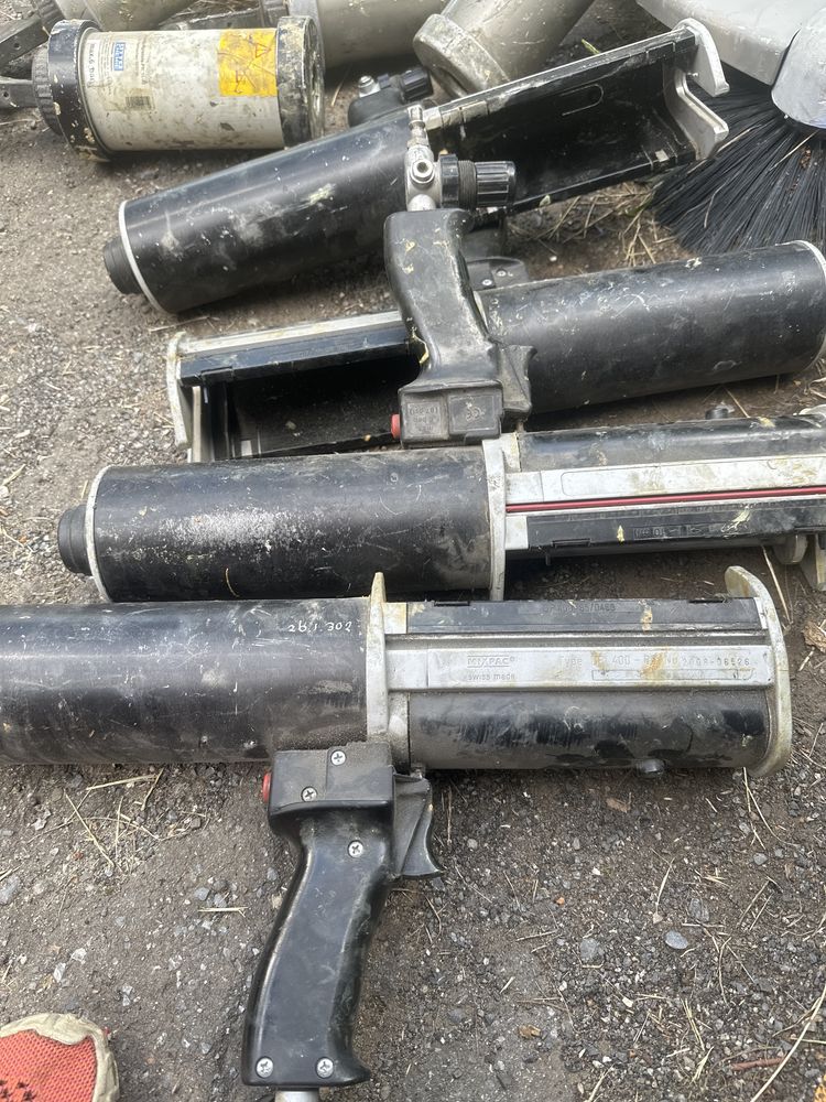 Pistolet do kleju dwuskladnikowego